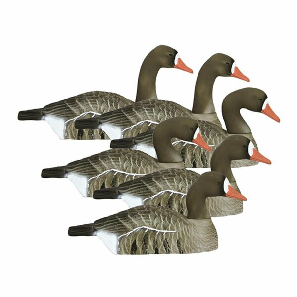 Gourmetgalley Standard Size Half Shell Goose - Speck, 6PK GO2975863